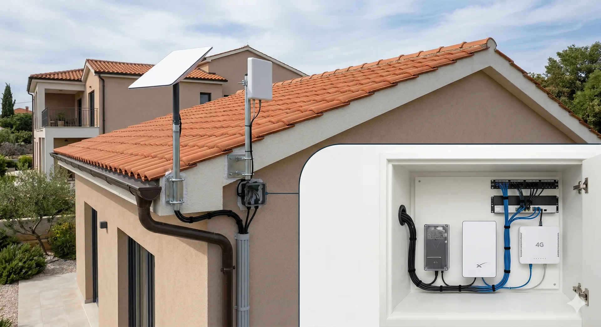 Postavljanje Starlink i 4G Backup sustava