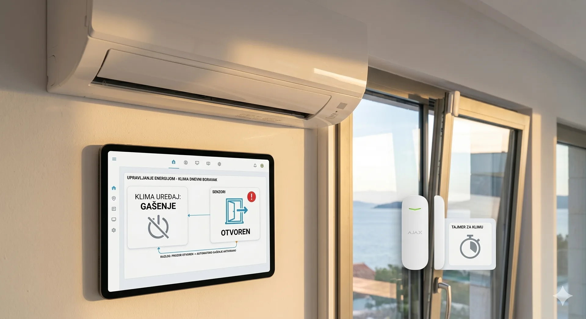 Pametna kontrola klime i energije